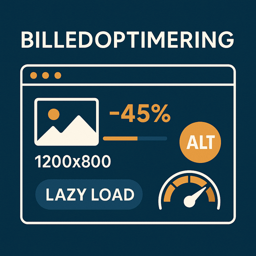 Billedoptimering illustration.