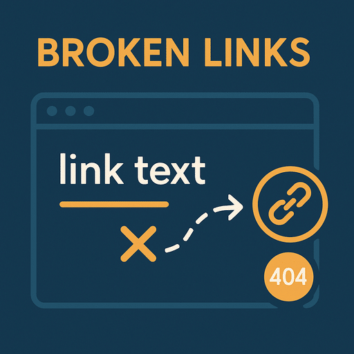 Broken links illustration.