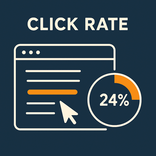 Click rate illustration.