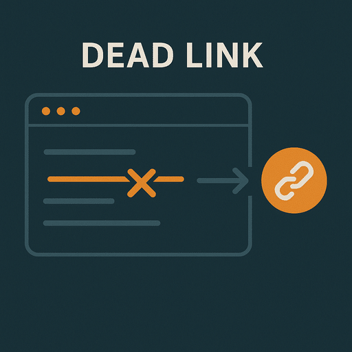 Dead links illustration