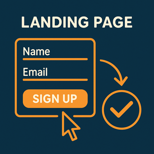 Landing page illustration.