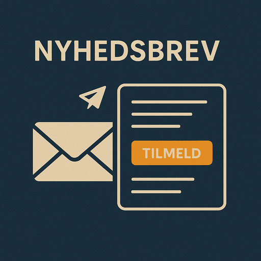 Nyhedsbrev illustration.