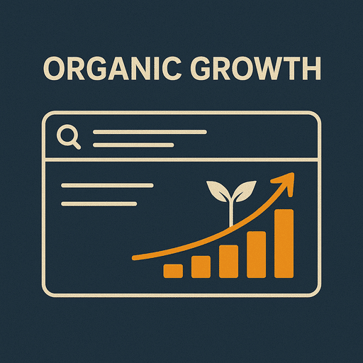 Organic growth illustration.