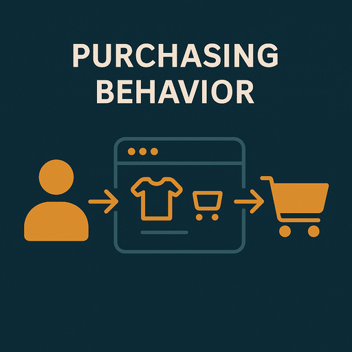 Purchasing behavior illustration